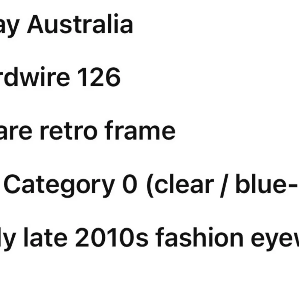 Quay Australia Black Blue Light Frames Hardware Lens Cat.0 Classic Square Retro - Picture 12 of 16